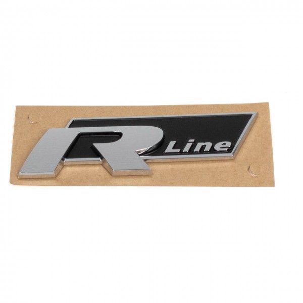 Emblema letras 'R-Line' rejilla del radiador ORIGINAL VW Golf, Polo, Arteon, CC, 5K0853688AFXC