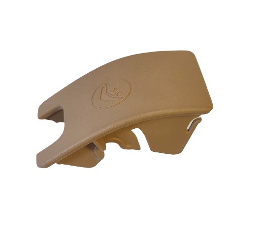 Tapa Cubierta Beige satin sistema ISOFIX ORIGINAL AUDI A4, A5, 8T0887187DS5