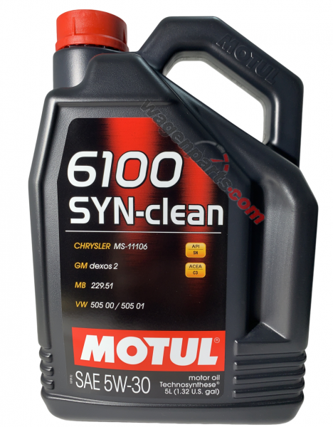 Motul 6100 SYN-CLEAN 5W30 C3 107948 5 Litros
