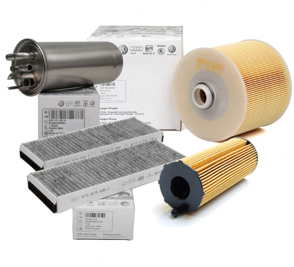 Kit Mantenimiento Pack Filtros Original AUDI A6 (4F C6) 2.7TDI 3.0TDI 163-233 CV