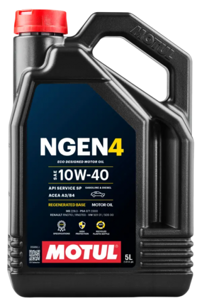 MOTUL 'NGEN 4' 10W-40 113059, 5 Litros