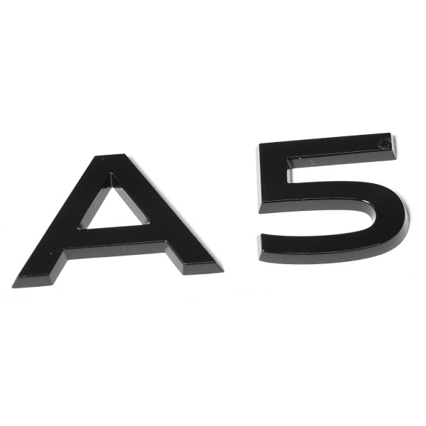 Rótulo negro-brillante logotipo 'A5' ORIGINAL AUDI A5,8B38537405FQ