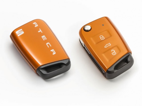 Carcasa llave Samoa Orange ORIGINAL SEAT ATECA 575087013X2U