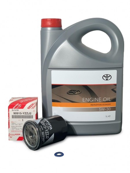 Pack Filtro Aceite ORIGINAL TOYOTA 90915-YZZJ2 & Aceite Motor 5W30 PFE 5L