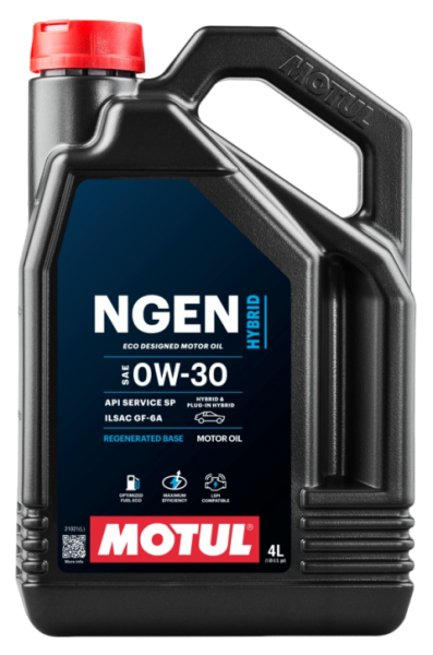 MOTUL NGEN HYBRID 0W-30,111904 4 Litros