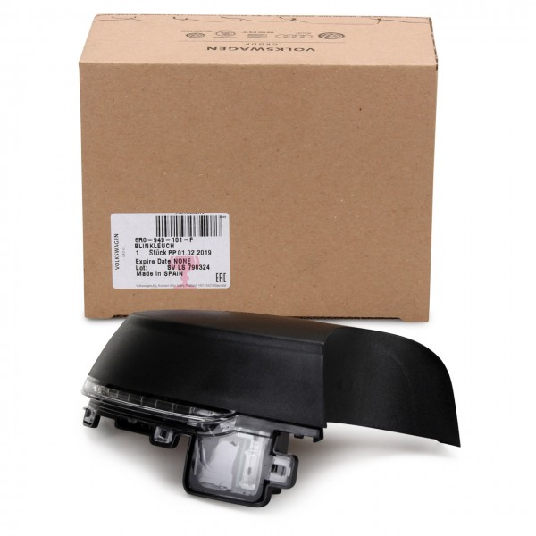 Luz intermitente 'Retrovisor Izquierdo' ORIGINAL VW Polo, Ameo, SKODA Rapid, 6R0949101F