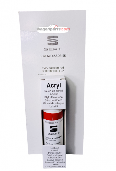 Pincel de retoque MONOCAPA (Pasion Red) ORIGINAL SEAT Ateca 000098500LF3K