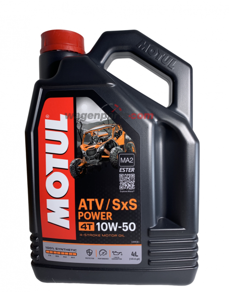 Motul ATV SXS POWER 4T 10W50 105901 4 Litros