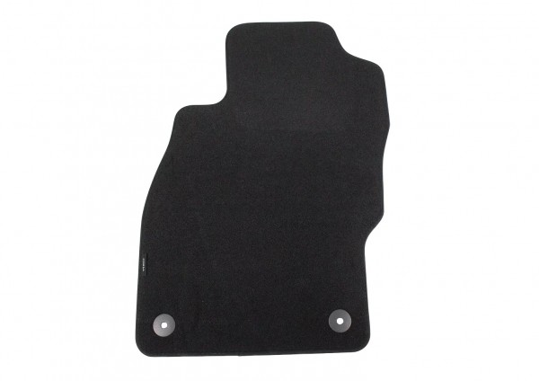 ALFOMBRILLA, Piso delantero izquierdo, Negra,ORIGINAL Opel Corsa D, E, 13440232