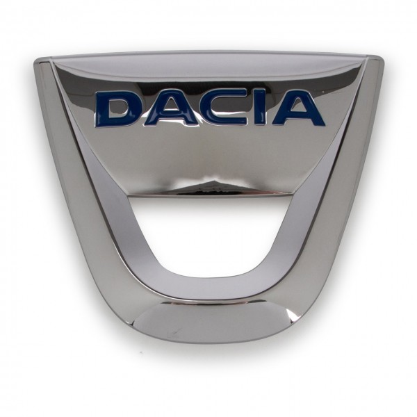 Emblema símbolo 'DACIA' del parachoques delantero ORIGINAL DACIA Duster, Sandero, Dokker, 628903146R