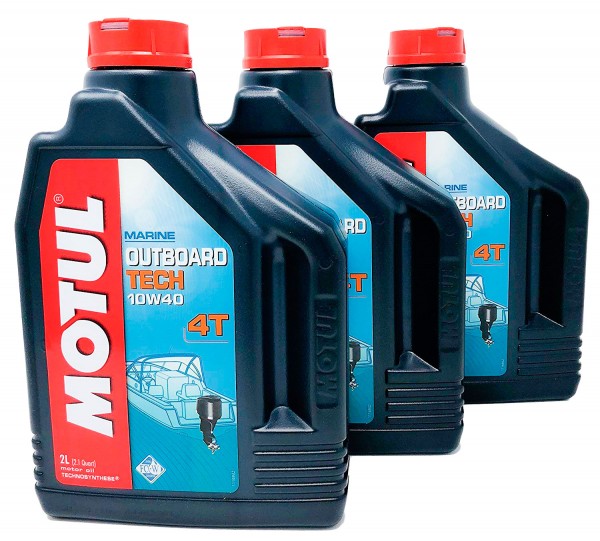 Motul OUTBOARD Tech 4T 10W40 6L 106368