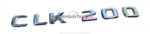 Emblema Plata cromo 'CLK 200' ORIGINAL MERCEDES-BENZ CLK A2088710115