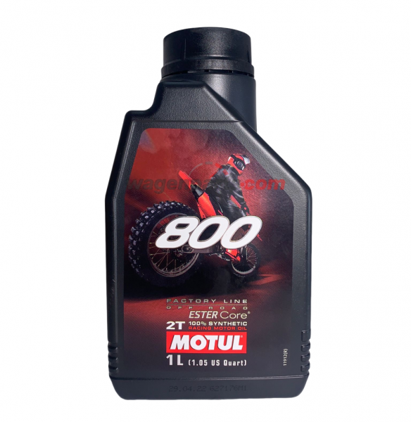 MOTUL 800 2T FL OFF ROAD Lubricante para Motores 2 Tiempos 104038, 1 Litro