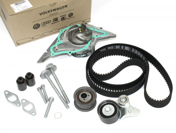 Pack Kit correa dentada 077198119A & Bomba de agua 077121004PX ORIGINAL VW AUDI