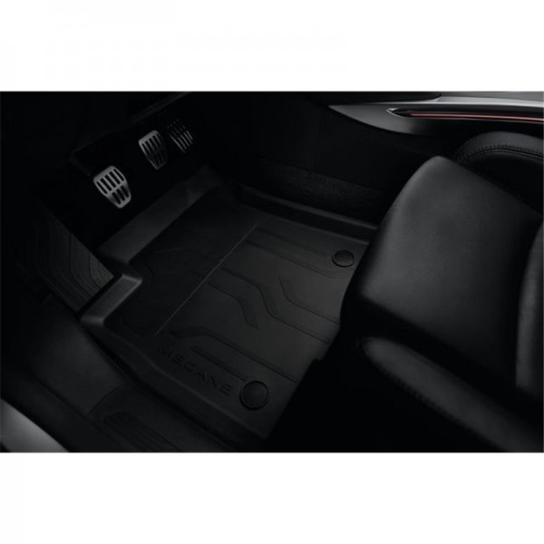 Juego (5 udes) Alfombrillas de goma delanteras & traseras ORIGINAL RENAULT Megane IV, 8201618018