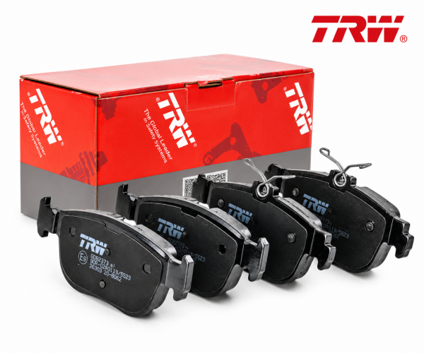 Juego de pastillas de freno eje trasero TRW GDB2373 compatible a AUDI SEAT CUPRA VW